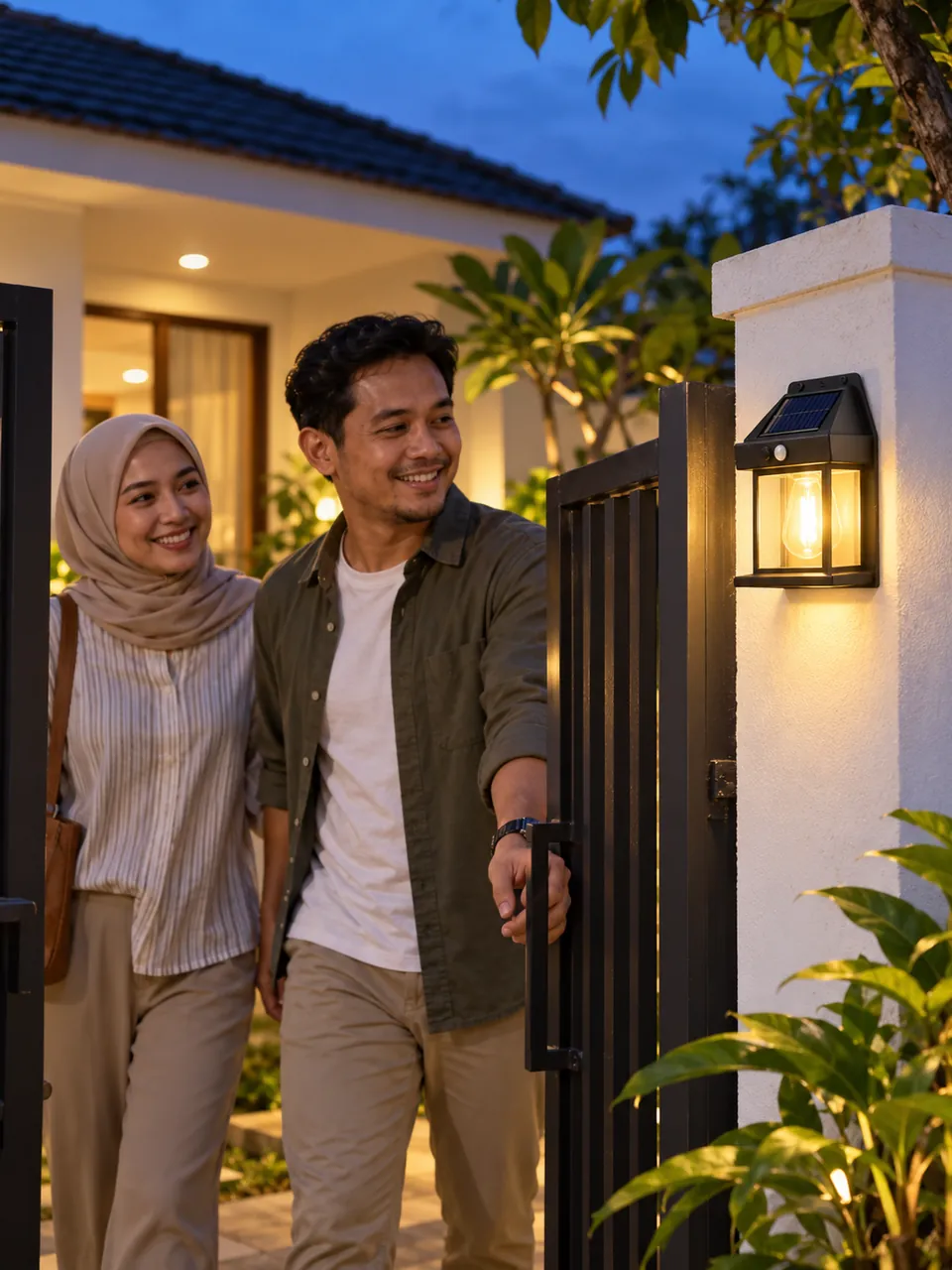 Teras Gelap & Tagihan Listrik Naik? Sekarang Rumah Terang Estetik Tiap Malam, Tanpa Kabel